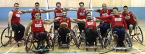 Cardiff Celts Wheelchair Basketball Division 2 team 