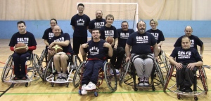 Cardiff Celts Wheelchair Basketball Division 3 team